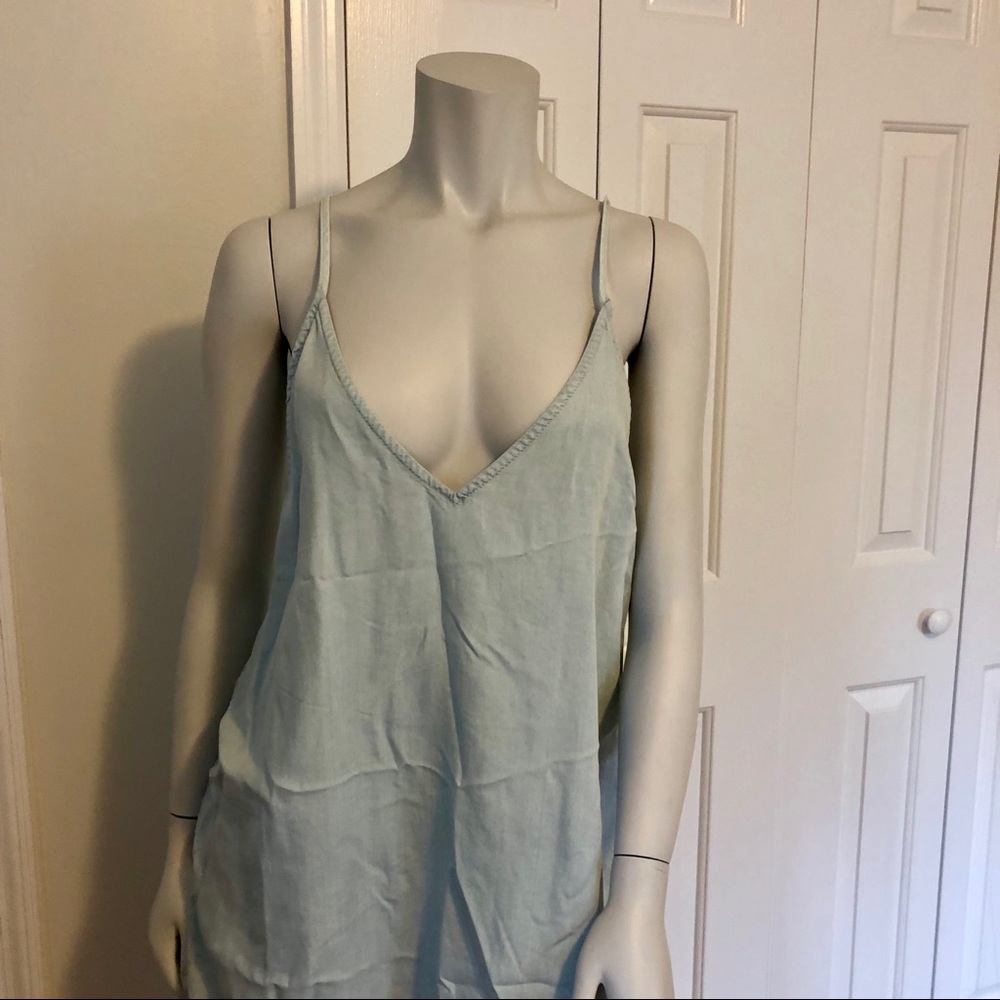 Blue denim dress - Picture 4 of 5